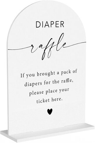 Mallard Duck Cards and Gifts Sign Hunting Baby Shower Party Sign 5"x7" | Mallard Duck Cards and Gifts Hunting Baby Shower Gender Reveal Decor for Party Table Acrylic Sign in Kuwait