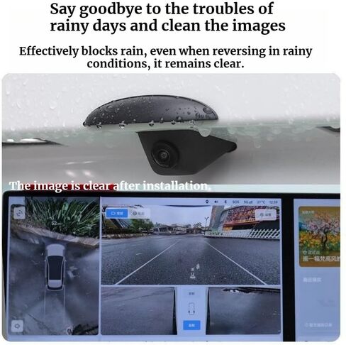 1Pc Backup Camera Rain Shield, Camera Rain Cover, Universal Car Rear Camera Rain Guard for Auto Modification & Accessory in Kuwait