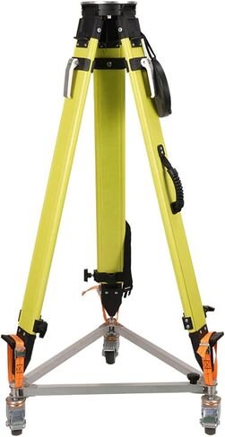Surveying Tripod Trolley Heavy Duty Tripod Base with Wheels Rust Resistant Support for Surveyors, Construction Sites, Studios, Workshops in Kuwait
