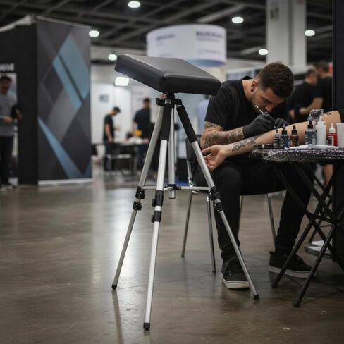 Portable Equipment Stand Tripod Stand Armrest Panel Telescopic Pole Rotating Head Engineered with Alloy and Seamless Angle Control for Positioning in Kuwait