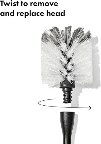 OXO Steel Bottle Brush with Replaceable Head, 2 Pack in Kuwait
