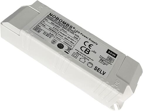 Power Supply 50W Double high PF no Flicker Anti-Interference EMC Anti-Surge Waterproof LED Drive Power Supply in Kuwait