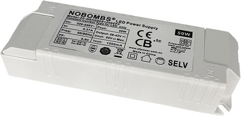 Power Supply 50W Double high PF no Flicker Anti-Interference EMC Anti-Surge Waterproof LED Drive Power Supply in Kuwait
