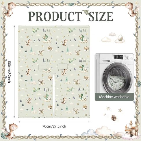 Watercolor Dragon Baby Car Seat Cover Carseat Covers Infant Car Seat Covers Peekaboo Opening Carseat Blanket Canopy Multi-use Baby Carrier, Stroller, Nursing Cover, Minky Blanket in Kuwait