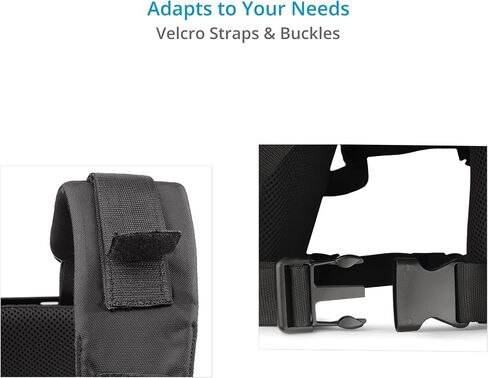 FLYCAM DSLR Camvest Hands-Free Body Camera Mount Harness, 1.3kg/3lb | L47 3ft telescopic pole with 180° ball-head tilt for POV or third-person shooting angles in Kuwait
