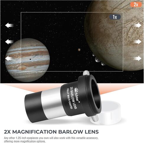 Alstar f/6.3 Reducer Corrector - Bundle with - 8 Piece Eyepiece & Filter Accessory Kit in Kuwait