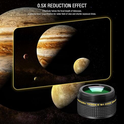 Alstar f/6.3 Reducer Corrector - Bundle with - 8 Piece Eyepiece & Filter Accessory Kit in Kuwait