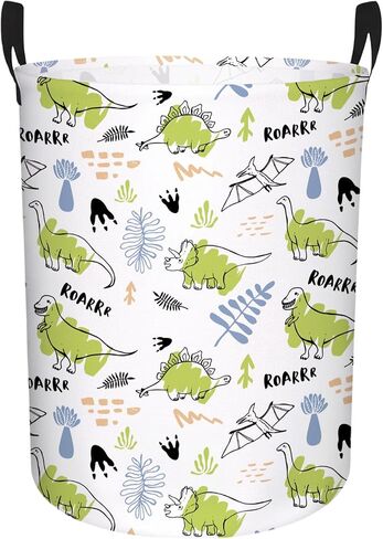 Dinosaur Hamper Laundry Basket for Kid Baby Room (A) | Room Decor, Clothes Storage Bin, Organizer in Kuwait