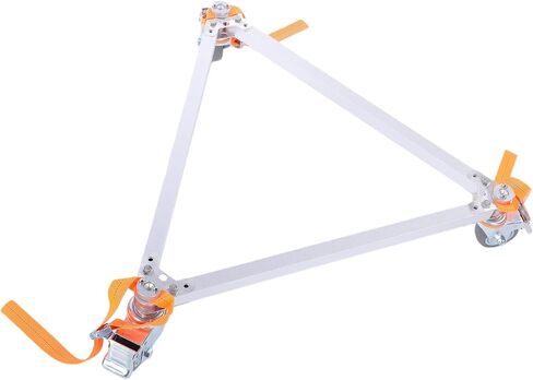 Measuring Tool Tripod Leg Stand | Enhanced Stability, Adjustable Height Design, Aluminum Alloy, with Swivel Wheels, Integrated Design for Level Theodolite Total Station Scanner in Kuwait