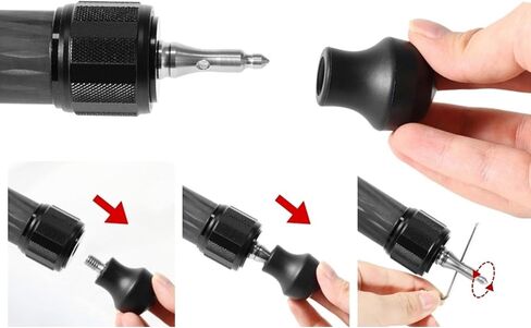 3 Pieces Tripod Foot Pad Camera Tripod Monopod Silicone Foot Pad Anti Slip Tripod Spike Feet Universal Leg Replacement Stainless Steel in Kuwait
