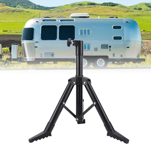 Fabater Gen 2 Tripod Stand, Portable Foldable Heavy Duty Satellite Tripod, Antenna Mount with Adjustable Height 1.47 to 2.06 Feet for RV Yacht in Kuwait