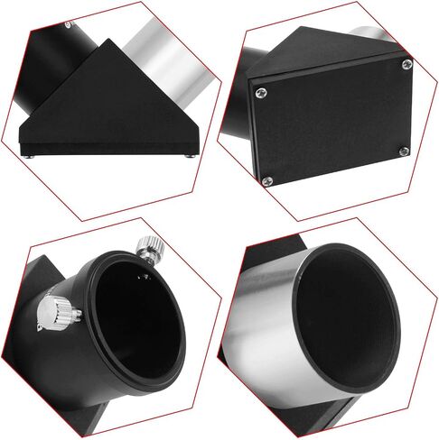 Astromania 1.25-Inch 6/12.5/20mm Plossl Telescope Eyepiece Set - Bundle with - 1.25" 90-Degree Diagonal Mirror in Kuwait