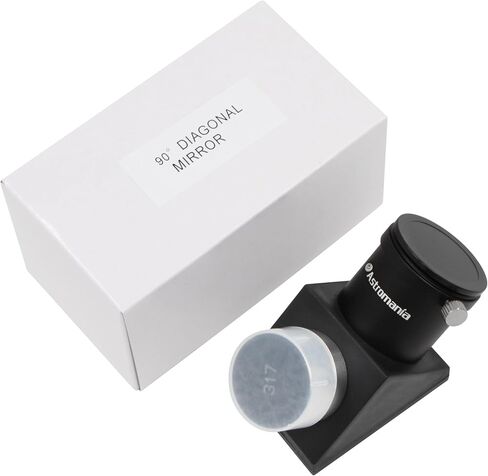 Astromania 1.25-Inch 6/12.5/20mm Plossl Telescope Eyepiece Set - Bundle with - 1.25" 90-Degree Diagonal Mirror in Kuwait