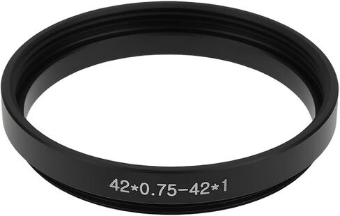 1 Pack Camera Thread Adapter Ring M42x0.75 T2 Male to M42x1 Female Compatible with Cameras and Telescopes in Kuwait