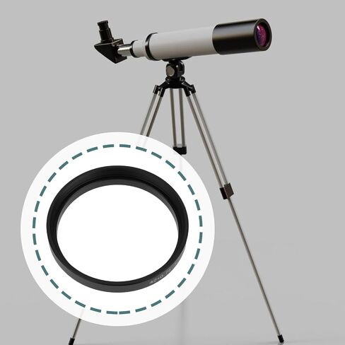 1 Pack Camera Thread Adapter Ring M42x0.75 T2 Male to M42x1 Female Compatible with Cameras and Telescopes in Kuwait