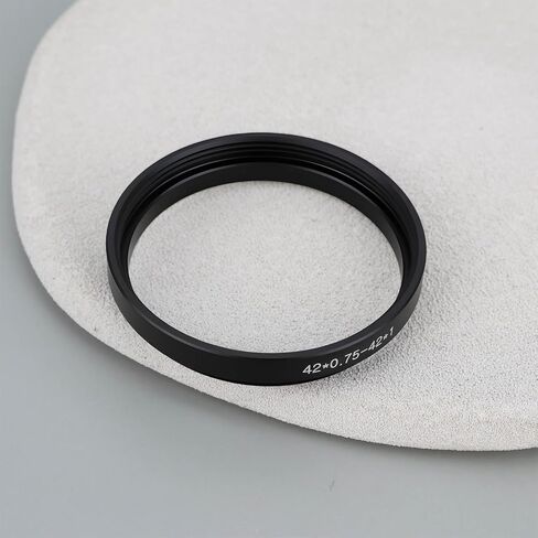 1 Pack Camera Thread Adapter Ring M42x0.75 T2 Male to M42x1 Female Compatible with Cameras and Telescopes in Kuwait