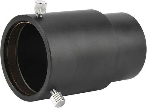 60mm Telescope Eyepiece Extension Tube Adapter, Aluminum Alloy with Brass Locking Wing Screw and Black Anodized, for 2 Inch Astronomical Telescopes and Astrophotography Filters in Kuwait