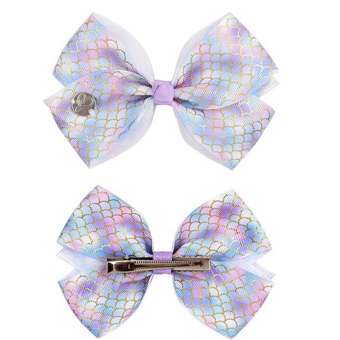 18pcs Hair Bows for Girls - 5 Inch Large Bow Alligator Clips for Girls Unicorn Rainbow Ribbon Colorful Hair Accessories for Toddler Teens Kids(18PCS) in Kuwait