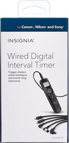 Insignia - Universal Wired Digital Interval Timer - Black in Kuwait