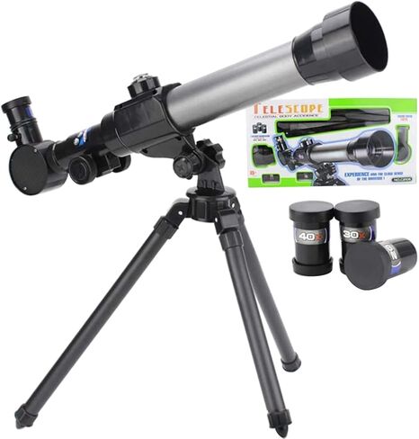Telescopes for Beginners, 60mm HD Refractor Telescope for Astronomy Starter Scope with Tripod, Astronomical Telescope, 60mm Mirror Refractor Telescope, Aluminum Optics in Kuwait