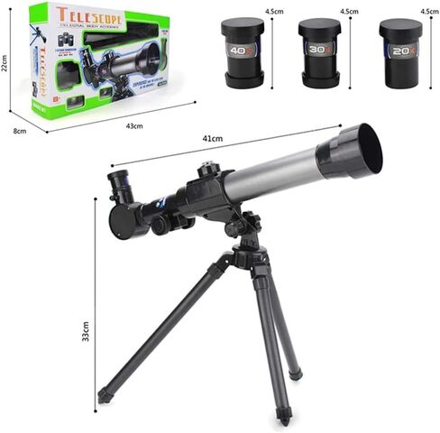 Telescopes for Beginners, 60mm HD Refractor Telescope for Astronomy Starter Scope with Tripod, Astronomical Telescope, 60mm Mirror Refractor Telescope, Aluminum Optics in Kuwait