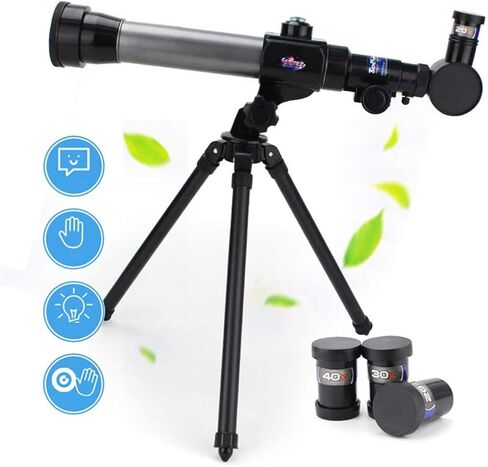 Telescopes for Beginners, 60mm HD Refractor Telescope for Astronomy Starter Scope with Tripod, Astronomical Telescope, 60mm Mirror Refractor Telescope, Aluminum Optics in Kuwait