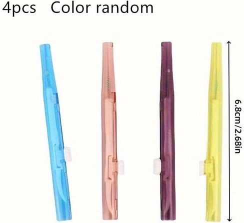 4pcs Mobile Phone Retractable Cleaning Set Multi Functional Earphone Cleaning Kit for Charging Port Lightning Cable Connector in Kuwait