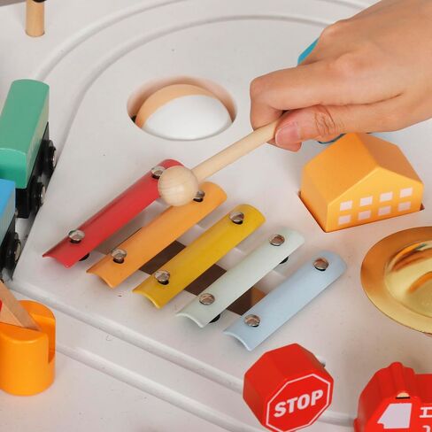touch us Baby Activity Cubes for Kids & Toddlers | Activity Table, Wooden Bead Mazes in Kuwait