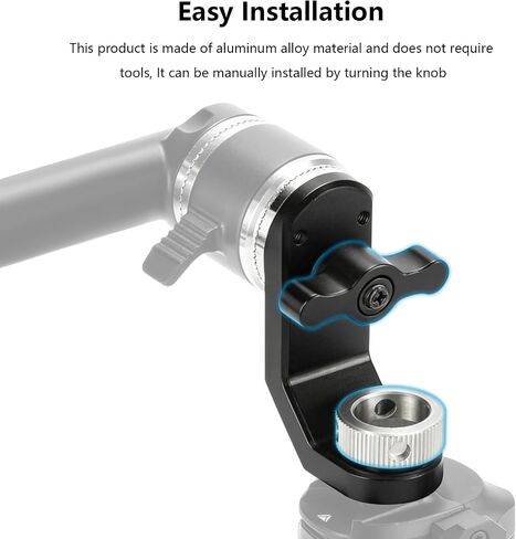 CAMVATE M6 Rosette Mount with M6 Screw to 1/4"-20 Anti-Twist Screw-3989 in Kuwait