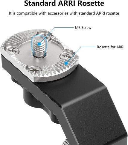 CAMVATE M6 Rosette Mount with M6 Screw to 1/4"-20 Anti-Twist Screw-3989 in Kuwait