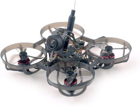 Happymodel Mobula6 2024 1S 65mm Ultra-Light Micro FPV Whoop Drone BNF with SuperX ELRS 5-IN-1 AIO (400mW VTX, SE0702 28000KV) – 17.7g Tiny Racing Drone for Indoor/Outdoor – No Battery, No GPS in Kuwait