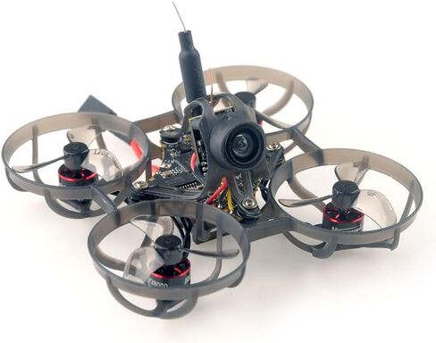 Happymodel Mobula6 2024 1S 65mm Ultra-Light Micro FPV Whoop Drone BNF with SuperX ELRS 5-IN-1 AIO (400mW VTX, SE0702 28000KV) – 17.7g Tiny Racing Drone for Indoor/Outdoor – No Battery, No GPS in Kuwait