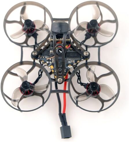 Happymodel Mobula6 2024 1S 65mm Ultra-Light Micro FPV Whoop Drone BNF with SuperX ELRS 5-IN-1 AIO (400mW VTX, SE0702 28000KV) – 17.7g Tiny Racing Drone for Indoor/Outdoor – No Battery, No GPS in Kuwait