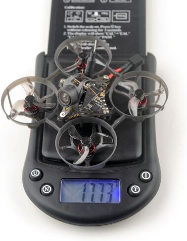 Happymodel Mobula6 2024 1S 65mm Ultra-Light Micro FPV Whoop Drone BNF with SuperX ELRS 5-IN-1 AIO (400mW VTX, SE0702 28000KV) – 17.7g Tiny Racing Drone for Indoor/Outdoor – No Battery, No GPS in Kuwait