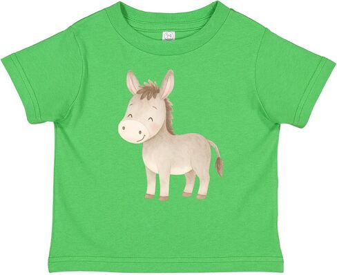 inktastic Cute Little Donkey Toddler T-Shirt in Kuwait