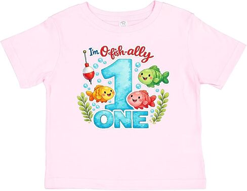 inktastic O-Fish-Ally 1 1st Birthday Baby T-Shirt in Kuwait