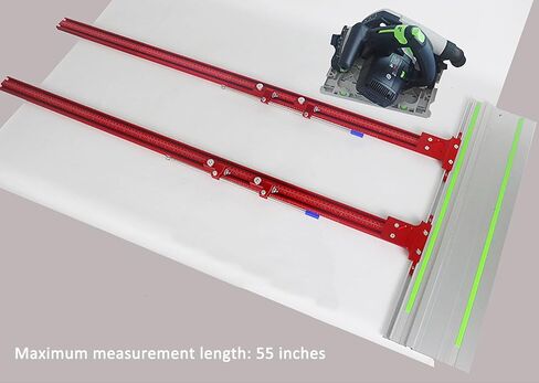 Track Saw Parallel Guide System for Woodworking Repeatable Rip Cuts for Track Saw Guide Rail Compatible with Festool, Makita, Milwaukee in Kuwait