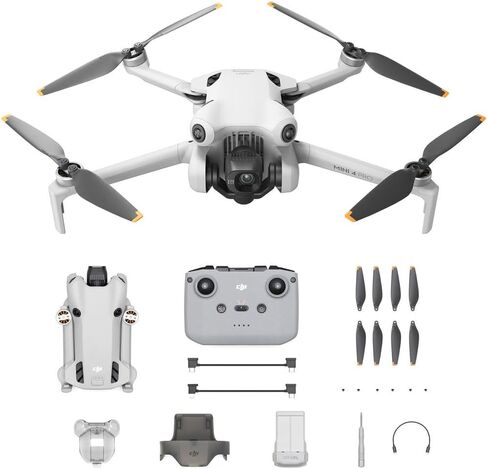 DJI Mini 4 Pro 4K HDR Folding Drone with RC-N2 Remote Kit - (Renewed) in Kuwait