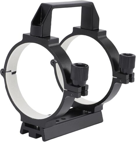 Telescope Tube Optical Tube Clamp Telescope Guide 90mm Aluminum Alloy Dovetail Plate Velvet Lining Padding Strips for 80mm to 90mm Tubes in Kuwait