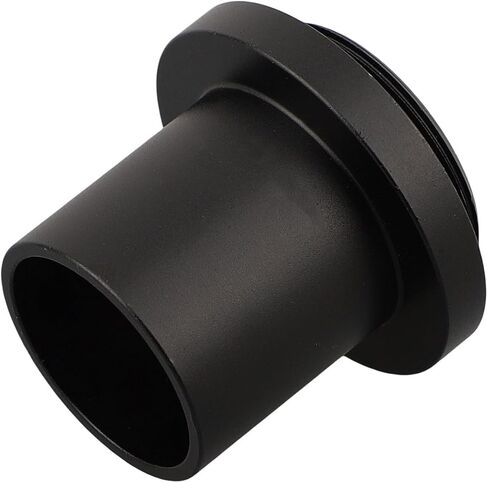 Microscope Lens Adapter, CCD Camera Eyepiece Adapter, With 1X C-Mount Thread for Biological Microscope Digital Imaging Systems Using in Kuwait