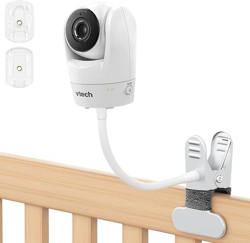 Flexible Baby Monitor Mount for Vtech VM819 /VM901 /Advanced HQ Max /VM919 /VM924 /VM320 /VM350 /VM546 /VM818 /VM923 etc, Baby Monitor Clip Clamp Mount – No Drilling, No Wall Damage, Portable Design in Kuwait
