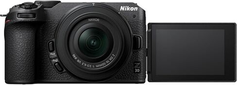 Nikon Z30 Mirrorless Digital Camera W/Nikkor Z 16-50mm Lens + 128GB Extreme Memory, LED Light, Filters, Sling Case, Grip Pod, and More (Pro Photo Bundle) (Renewed) in Kuwait
