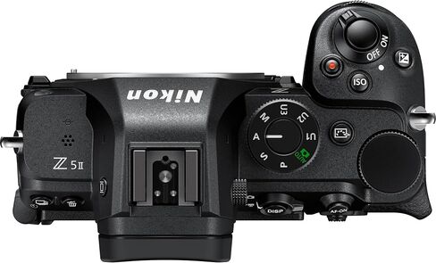 Nikon Z5 II Mirrorless Camera Body FX Format 24.5MP 4K60p 5 Axis Stabilization Bundle with Replacement Battery + Camera Bag + Cleaning Kit + Flexible Tripod + 64GB Memory Card + Hand Strap + More in Kuwait