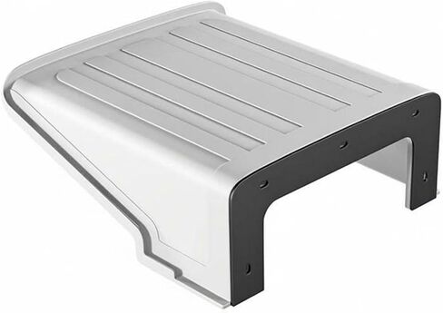 Camera Rain Cover Outdoor Protector Wall-Mounted Housing Weather Resistance Sun Blocking Suitable for Office Building, Black in Kuwait