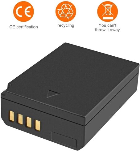 LP-E10 2-Pack 1600mAh Replacement for Canon LP E10 Battery and LCD Dual Charger Compatible with Canon EOS Rebel T7 T6 T5 T3 T100,Kiss X50 X70 X80 X90,EOS 1100D 1200D 1300D 2000D 3000D 4000D Cameras in Kuwait