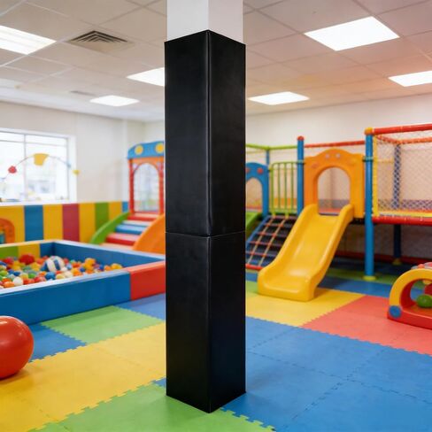 6ft Wall Corner Guards and Edge Protector Heavy Duty Protective Safety Padding Waterproof 2 Sides Corner Pad 2" Thick High-Density Protective Pads Durable Wall Corner Pads for Playroom in Kuwait
