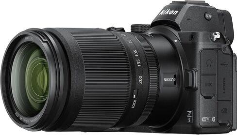 Nikon Z 5 Mirrorless Digital Camera with 24-200mm Lens (1641) + Color 6pcs Filter Set + EN-EL15 Battery + Ultra 64GB Card + Case + Memory Card Wallet + 12 Inch Flexible Tripod + More in Kuwait