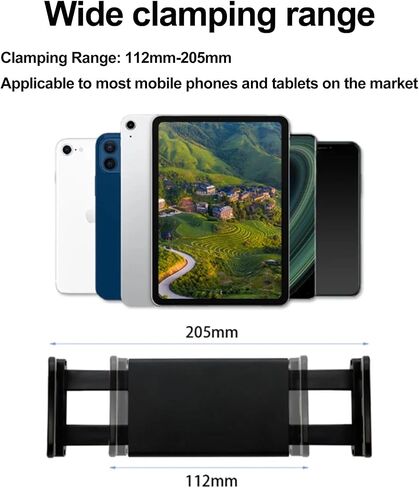 RC-N Tablet Holder Clip for DJI Mini 5/4 3 Pro/Mavic 2/Pro/Air 2/2S/Mini 4K/2 SE/NEO Remote Controller RC-N3 N2 N1 N1C Remote Controller Extension Bracket Mount Drone Accessories in Kuwait