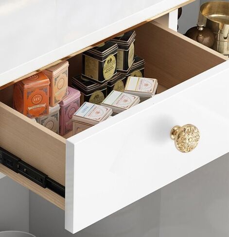 Cabinet Handles,2Pack Bright Gold Drawer Single Hole Copper Knob in Kuwait