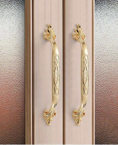 Cabinet Handles,2Pack Bright Gold Drawer Single Hole Copper Knob in Kuwait